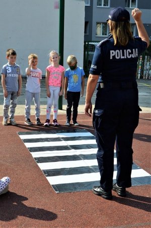 policjant i dzieci